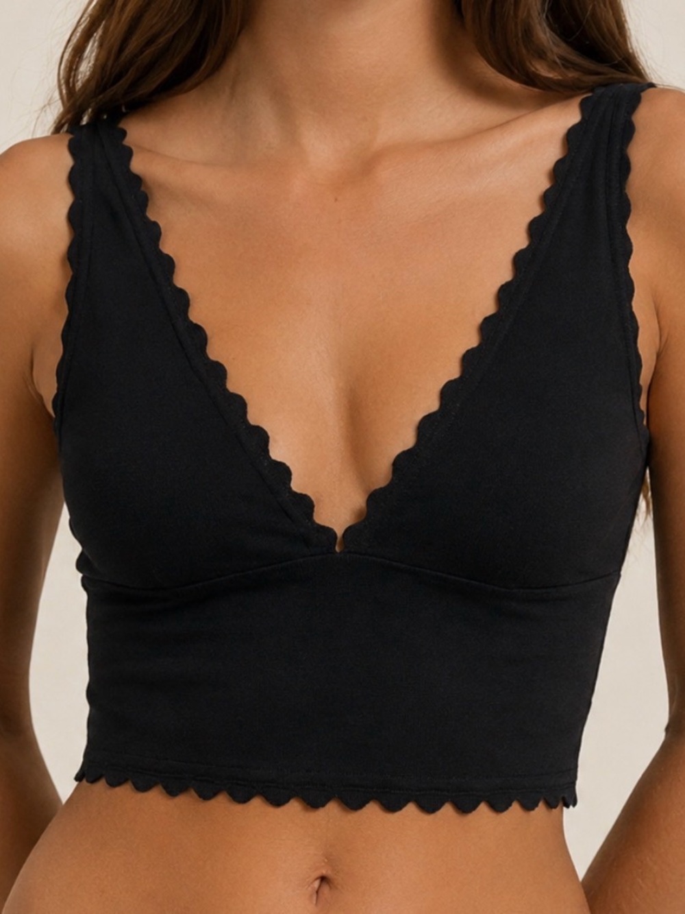 🖤 Intimately by Free People “In Bloom” Brami – Black | Size M